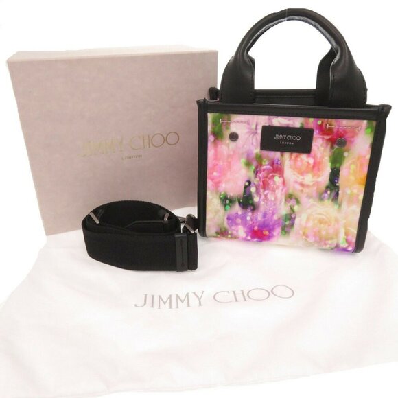 JIMMY CHOO Pink Leather Shoulder Bag - Picture 3 of 11